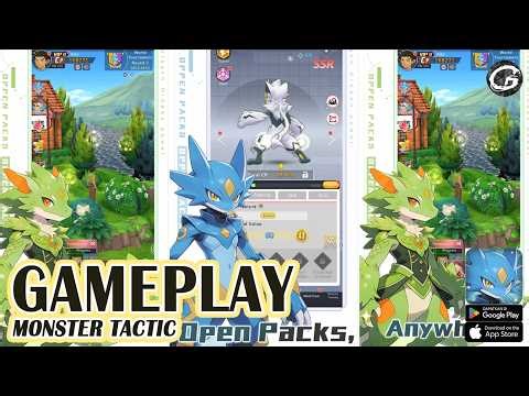 Monster Tactic Gameplay - Mobile Game (Android)