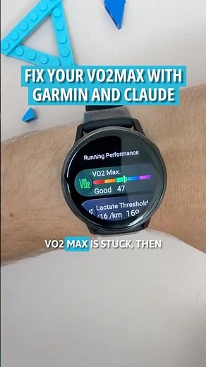 Optimise your VO2Max with Garmin & Claude.