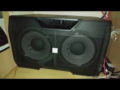 the t.box Pyrit 212 Sub A // Bass Tests