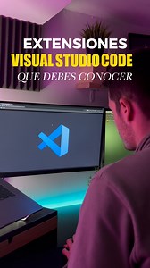 TarreDev on Instagram: "Extensiones de Visual Studio Code que uso en mi día a día cómo programador"