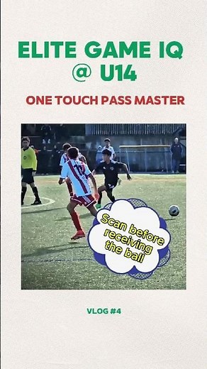 One-Touch Pass Master: Elite U14 Midfielder Ball Speed & Vision in Tight Spaces ⚡