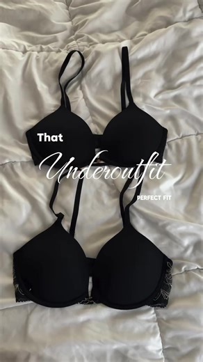 The NoGap Bra collection from @underoutfit is PERFECTION 🖤 Same comfortable Underoutfit fit, no wires and zero gap. #underoutfit