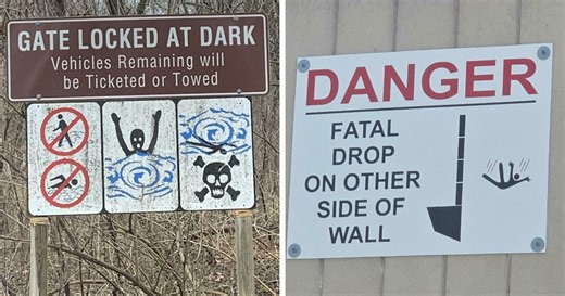 People Found 76 Ominous Warning Signs Worldwide That Are Too Scary To Ignore (New Pics)