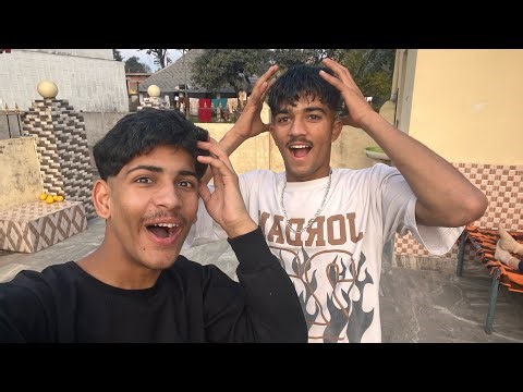 Cutting kar rahe the 💇 ￼ yeh Kya kr diya Maine 😱😭