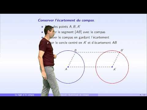 Règle et compas - partie 1 : constructions