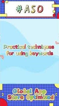iOS App Store Keyword Optimization: Make Your App Stand Out #appstoreoptimization #aso #ios
