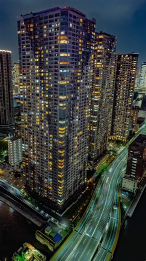 The Night View from a Tokyo High-Rise Is Like Another World🌃Tokyo Skyscraper Feels Unreal ✨