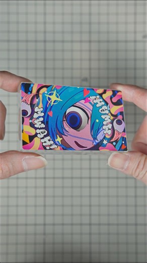 ずっとこっちを見てくる初音ミク（モニタリング）をアクリルブロックで作ってみた #モニタリング #初音ミク #Yuuhina #shorts