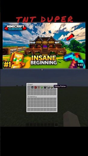 TNT DUPER IN MINECRAFT🫤☠️