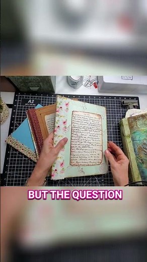 DIY Cereal Box Journal: Paper Crafting Tutorial #shorts