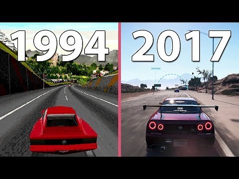 [4K] Need for Speed Evolution – All NfS games from 1994 to 2017