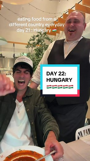 Hungarian Meal at Posto 896: Day 22 Travel Food Diary