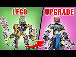 How To Use HEWKII's LEGO Parts To Build Bionicle MOCs