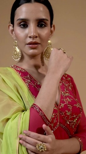 TALKING THREADS by PEARL UPPAL | TALKING THREADS / IKTARA " The inspiration behind our new festive collection IKTARA is rooted in the essence and philosophy of the... | Instagram