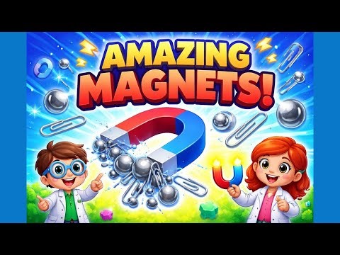 Amazing Magnets | Fun Science for Kids 🧲