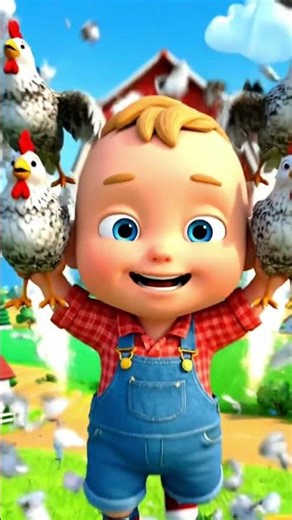 Baby Flying With Chicken Jetpacks! 😂🐔 #Shorts