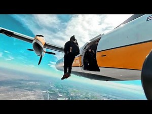 U.S. Army Golden Knights Jump at Pueblo Air Show 2025 | Watch Incredible Parachute Demo