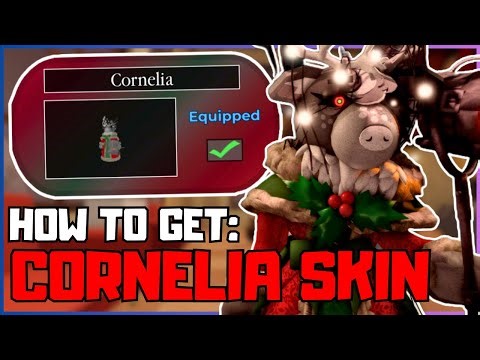 NEW CORNELIA SKIN IN PIGGY.. HOW TO UNLOCK - EASY/FAST TUTORIAL | New Piggy Update