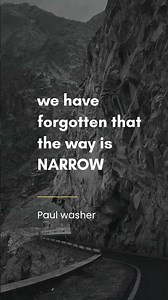 Narrow is the way...#jesus #christian