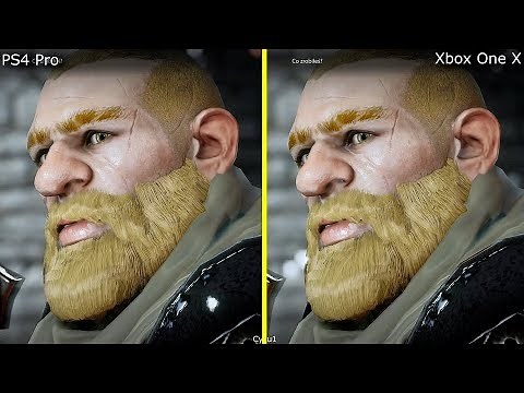Dragon Age Inquisition PS4 Pro vs Xbox One X Graphics Comparison [4K]
