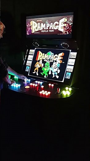 Rampage World Tour on your dream arcade from Arcades R Fun! 30K games! https://arcadesrfun.com/
