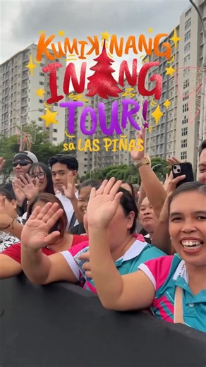 ABS-CBN Films, Star Cinema on Instagram: "LAS PIÑAS, hindi ninyo kami binigo! 🥹 Bilang buena mano sa #KumikinangInangTour, hindi pa din kami maka get over sa suporta ninyo! 🫶🏻 See you sa aming next stop! 📍 Call Me Mother — Exclusive in cinemas December 25. #CallMeMother #MMFF2025 #MMFF51"