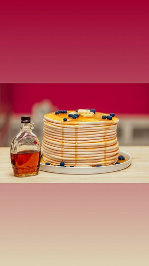 Yolanda Gampp | Cake Artist | I took a trip down memory lane and I don’t know if I liked it 😂 Do you remember when I made this stack of pancakes cake? What is the first... | Instagram