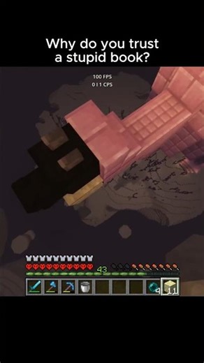 This Is Why Feather Falling IV Is OP 💀🔥 | Minecraft #shorts #minecraft