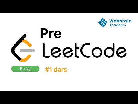JavaScript'da masala ishlash | Master class | Basics