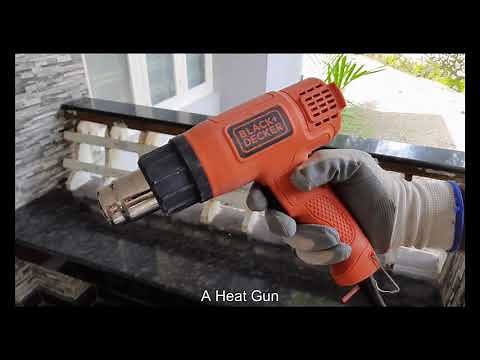 How To Remove/Scrape Off Paint Using A Heat Gun From Cement Surface: The Easiest Method?