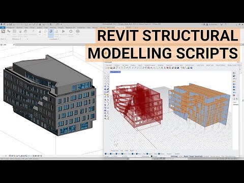 Auto structural model extraction and drawing creation inside Revit with smart scripts