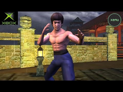 XEMU Xbox Emulator - Bruce Lee: Quest of the Dragon Ingame / Gameplay (g99d251caa0)