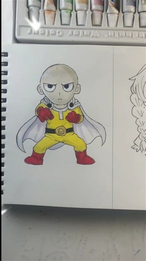 Saitama 👿#chibi #chibianimation #remix #anime