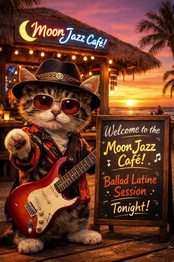 Latin Smooth Guitar Ballad 🌴🔥 | Romantic Instrumental Vibes | MoonJazzCafe