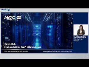 R2513G6 Storage Server Training | 2U Up to 576TB, Intel Xeon 6 & 25GbE Option