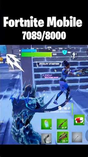 New Fortnite Mobile Chapter 7 season 2 Gameplay on Poco F6 | Adamas | Short