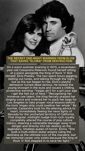 THE SECRET ONE-NIGHT WARNING FROM ELVIS THAT SAVED "ELVIRA" FROM DESTRUCTION