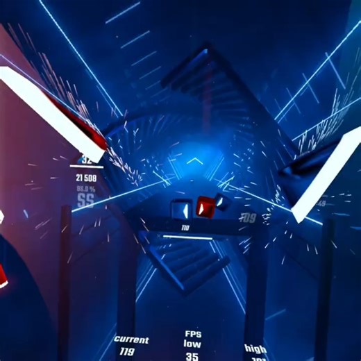 The best I can do [Ghost][Expert+] (with a terrible ending)#beatsaber #musicgame #osugame #camellia