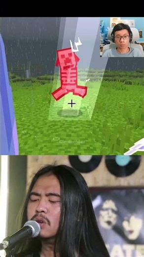 Minecraft Charged Creeper Moment