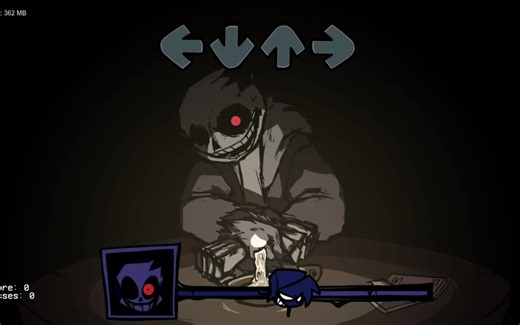 FNF优质模组 vs Horror Sans(Midnight Hunger (Ft. Horror Sans)