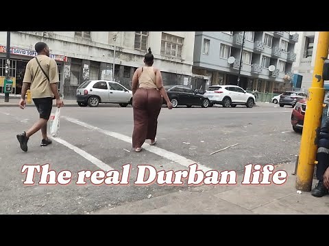 Walking Through Durban Streets - VistaWalks #southafrica