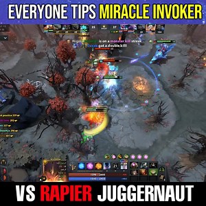 484K views · 3.1K reactions | MIRACLE Invoker vs Rapier Juggernaut | Amer "Miracle-" Barqawi | Facebook