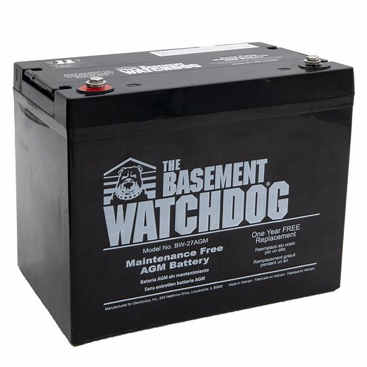 Reviews for Basement Watchdog Maintenance Free (AGM) Standby Battery | Pg 1 - The Home Depot