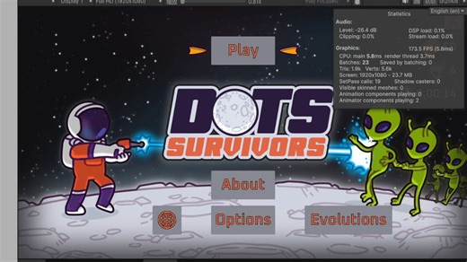 Unity DOTS 类幸存者
