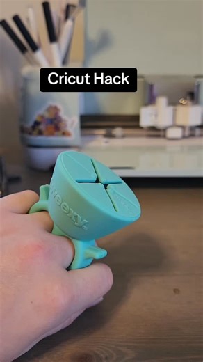Makeshift Maker on Instagram: "This might be my favorite Cricut hack. Weeding designs was so frustrating before I started using this tool. @cricut #cricut #cricuthacks #crafting"