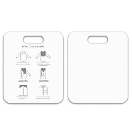 Fast Clothes Folding Board with Rounded Corners, Easy to Use and Store, PP Material for Laundry, Garment Factory, and School - Walmart.ca