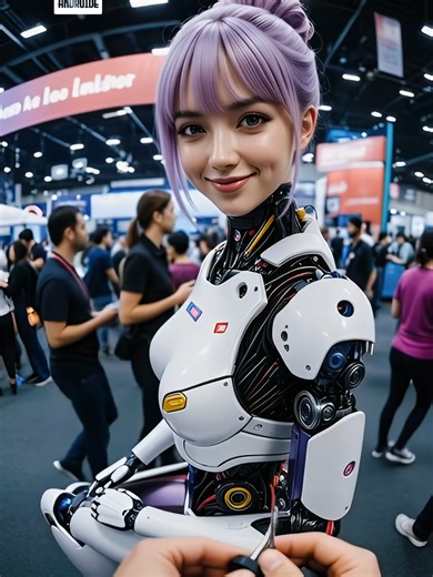 Future Tech: Final Adjustments of the Female Robot