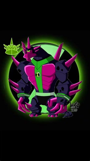 Ben 10 Alien fusion humungousaur and chromastone