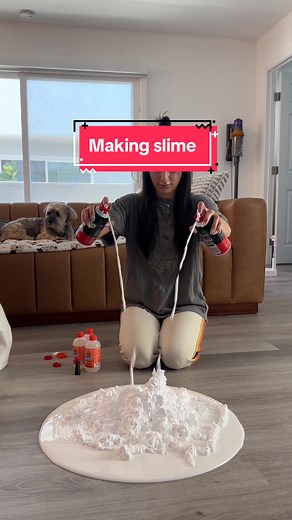 Making a Gallon of Slime! DIY ASMR Tutorial