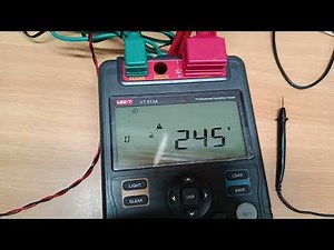 insulation resistance tester (mager) UT513A measurement DC,AC voltage